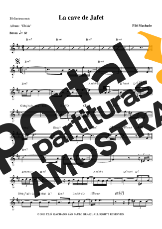 Filó Machado  partitura para Clarinete (Bb)