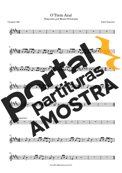 Flavio Venturine  partitura para Trompete