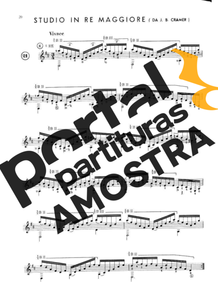 Francisco Tárrega  partitura para Violão