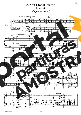 Franz Liszt 2 Transcriptions D Après Rossini S.553 partitura para Piano