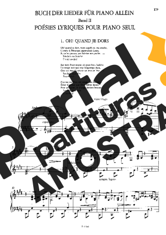 Franz Liszt Buch Der Lieder II S.535–540 partitura para Piano