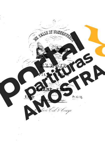 Franz Liszt Die Zelle partitura para Piano