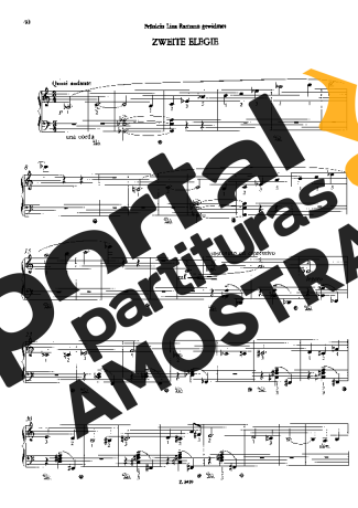 Franz Liszt  partitura para Piano