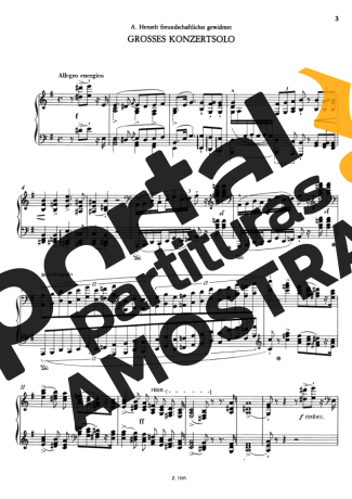 Franz Liszt Grosses Konzertsolo S.176 partitura para Piano