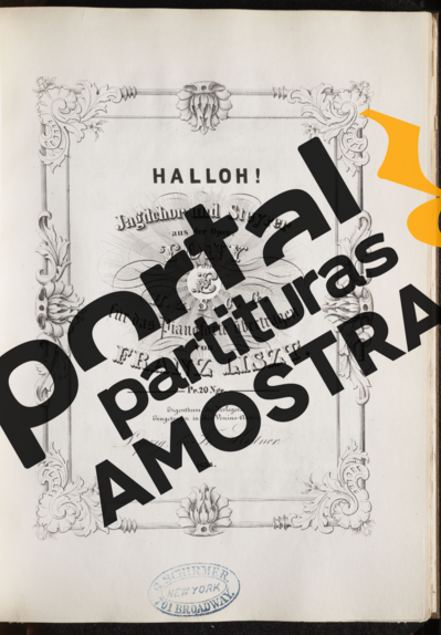 Franz Liszt  partitura para Piano