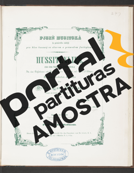 Franz Liszt  partitura para Piano