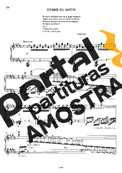 Franz Liszt  partitura para Piano