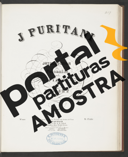 Franz Liszt Introduction Et Polonaise De L Opéra I Puritani S.391 partitura para Piano