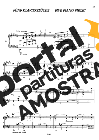 Franz Liszt Klavierstück S.695h partitura para Piano