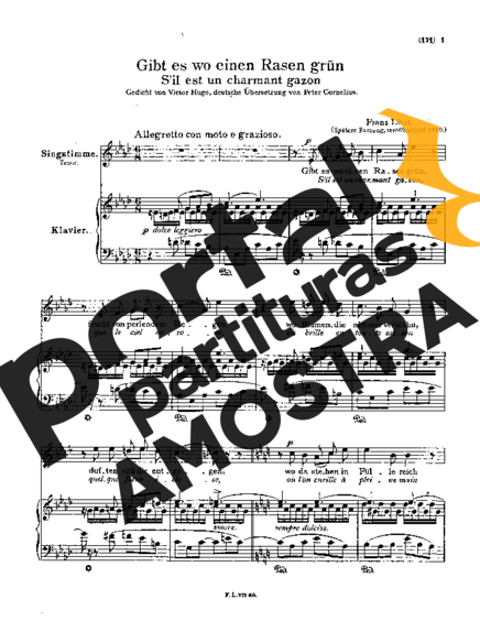 Franz Liszt  partitura para Piano