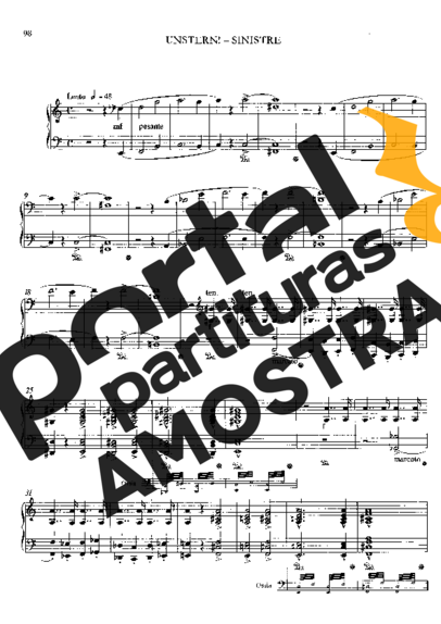 Franz Liszt  partitura para Piano