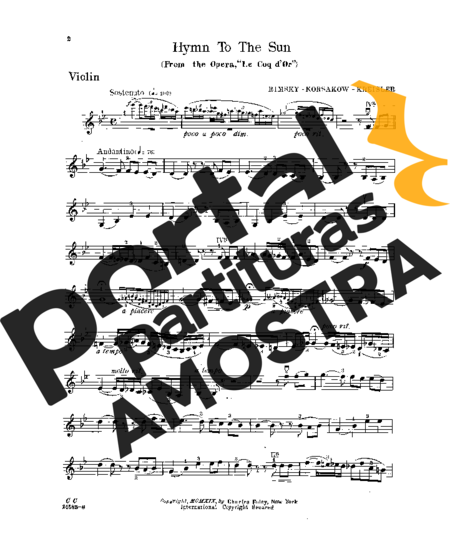 Fritz Kreisler  partitura para Violino