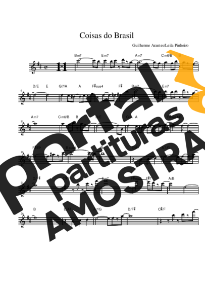 Guilherme Arantes  partitura para Saxofone Alto (Eb)