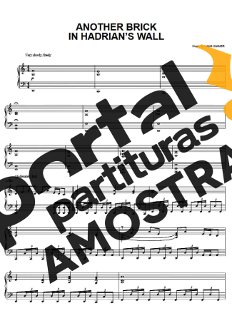 Hans Zimmer Another Brick In Hadrian´s Wall (from King Arthur) partitura para Piano