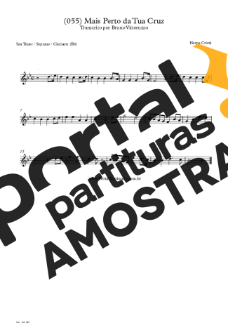 Harpa Cristã  partitura para Clarinete (Bb)