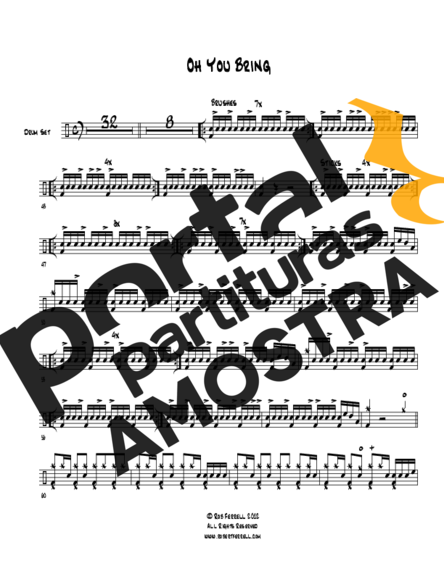 Hillsong United Oh You Bring partitura para Bateria