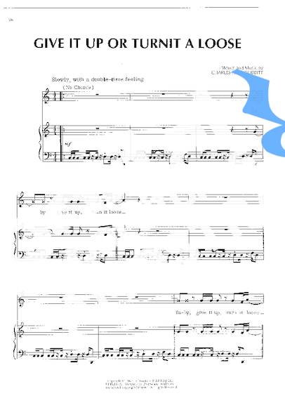 James Blunt Give It Up Or Turnit A Losse partitura para Piano