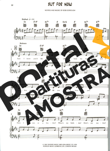 Jamie Cullum But For Now partitura para Piano
