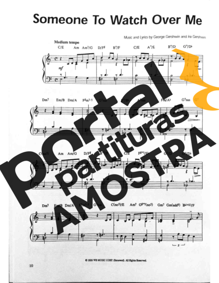 Jazz Standard  partitura para Piano