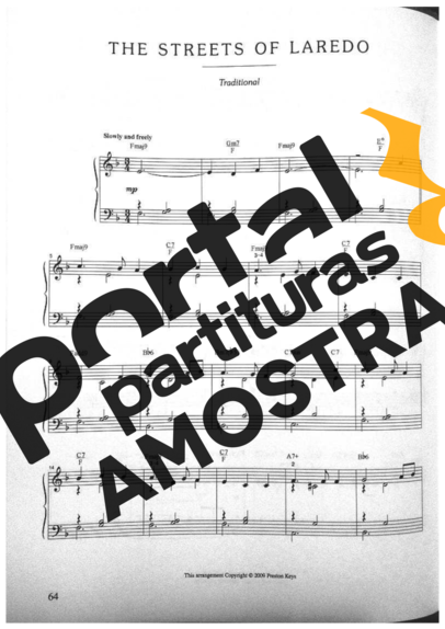 Jazz Standard  partitura para Piano