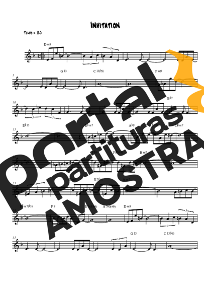 John Coltrane Invitation partitura para Saxofone Tenor Soprano (Bb)