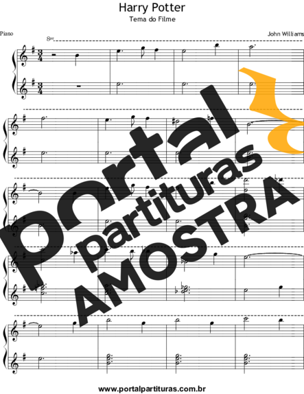 John Williams  partitura para Piano