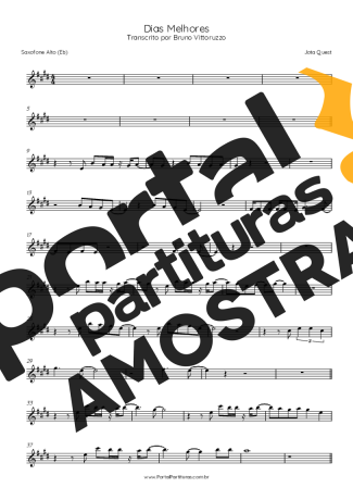 Jota Quest  partitura para Saxofone Alto (Eb)