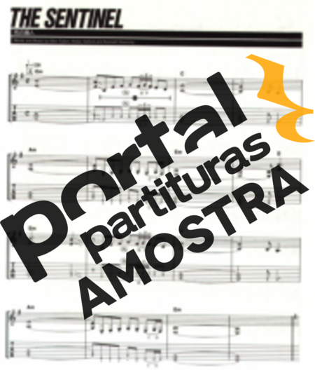 Judas Priest The Sentinel partitura para Guitarra