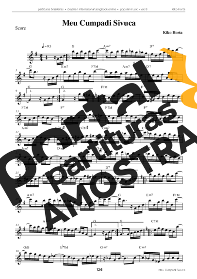 Kiko Horta Meu Cumpadi Sivuca partitura para Acordeon