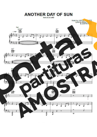 La La Land Another Day Of Sun partitura para Piano