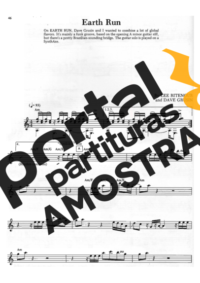 Lee Ritenour  partitura para Guitarra