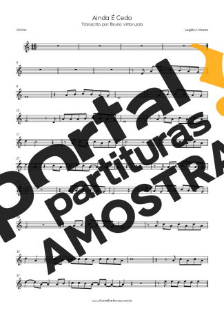 Legião Urbana  partitura para Violino