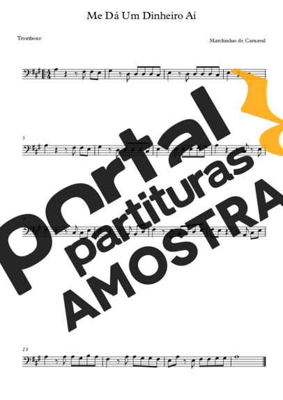 Marchinhas de Carnaval  partitura para Trombone
