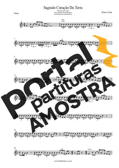 Marcus Viana  partitura para Flauta Transversal