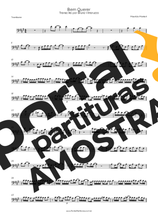 Maurício Manieri Bem Querer partitura para Trombone