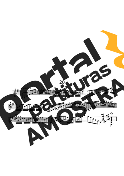 Mauro Giuliani Estudos Op 100 Nr 20 partitura para Violão