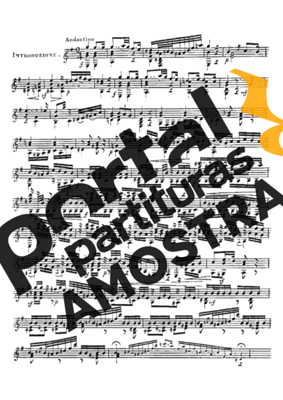 Mauro Giuliani Rossiniana Nr 1 partitura para Violão