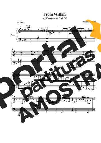 Michel Camilo  partitura para Piano