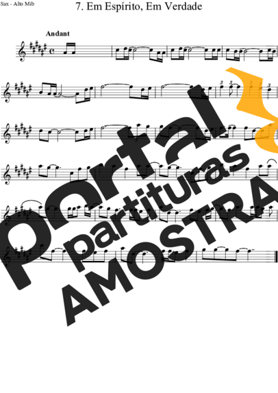 Ministério Koinonya de Louvor  partitura para Saxofone Alto (Eb)