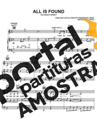 Movie Soundtracks (Temas de Filmes) All Is Found partitura para Piano