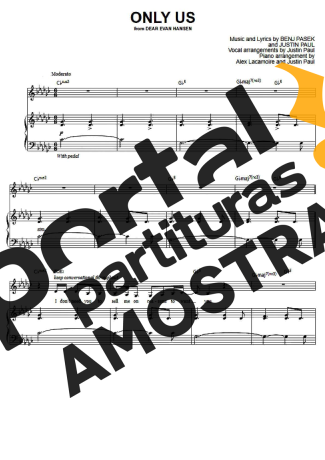Movie Soundtracks (Temas de Filmes) Only U partitura para Piano