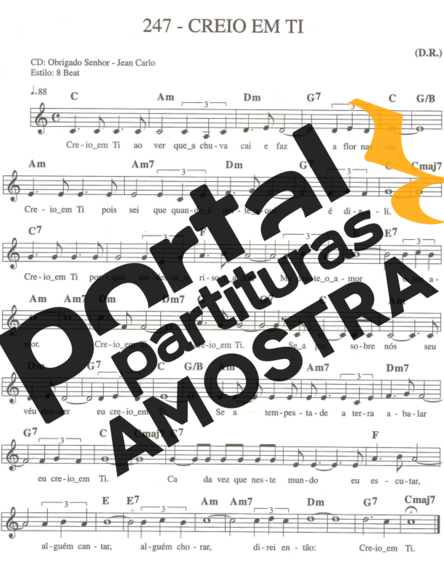 Catholic Church Music (Músicas Católicas)  partitura para Teclado