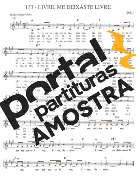 Catholic Church Music (Músicas Católicas) Livre me Deixaste Livre partitura para Teclado