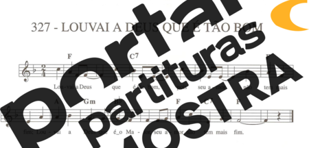Catholic Church Music (Músicas Católicas) Louvai a Deus Que É Tão Bom partitura para Teclado