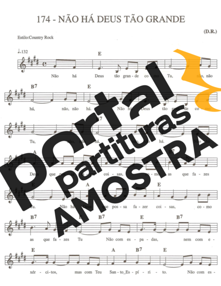Catholic Church Music (Músicas Católicas) Não há Deus Tão Grande partitura para Teclado