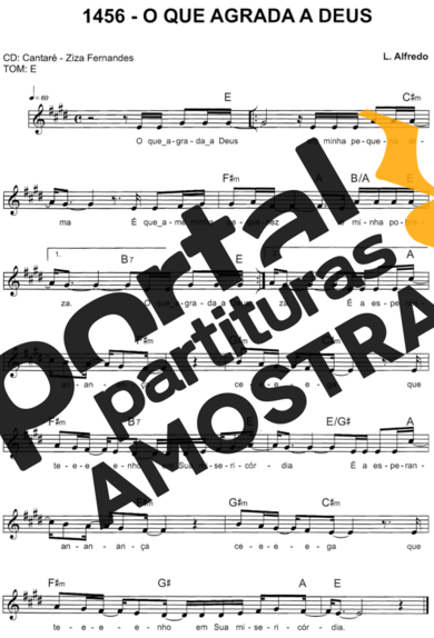 Catholic Church Music (Músicas Católicas) O Que Agrada A Deus partitura para Teclado