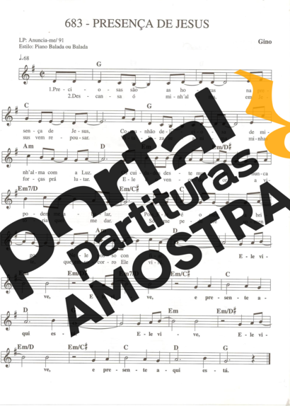 Catholic Church Music (Músicas Católicas)  partitura para Teclado