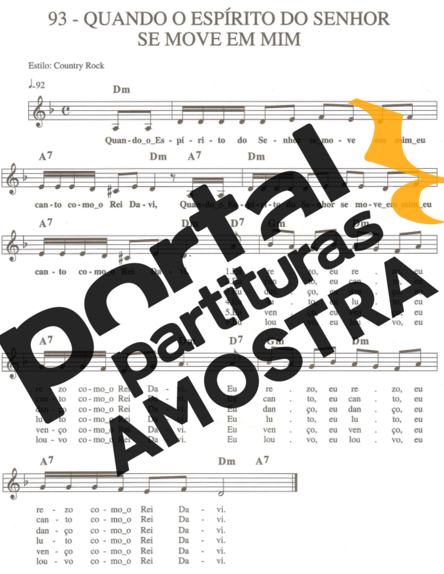 Catholic Church Music (Músicas Católicas) Quando o Espírito do Senhor Se Move Em Mim partitura para Teclado