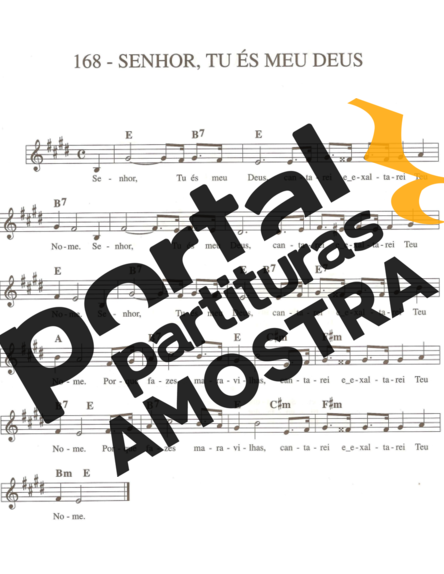Catholic Church Music (Músicas Católicas) Senhor Tu És Meu Deus partitura para Teclado