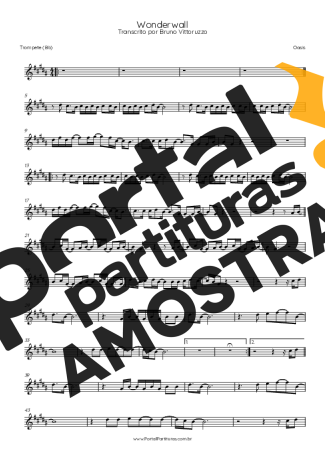 Oasis  partitura para Trompete